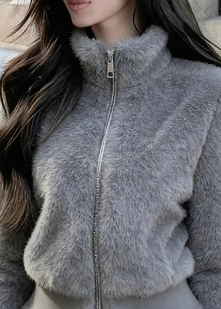 A Vintage Style Coat with Delicate Timeless Details