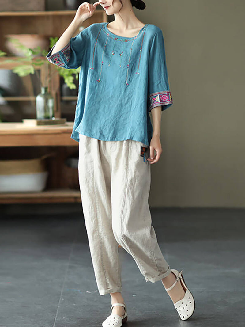 A Vintage Style T-Shirt with Delicate Timeless Details