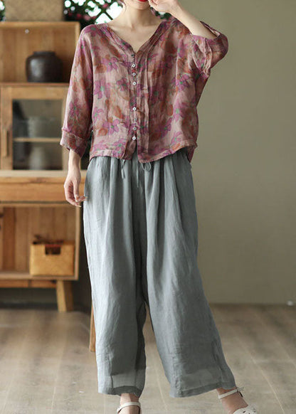 A Vintage Style Shirt with Delicate Timeless Details