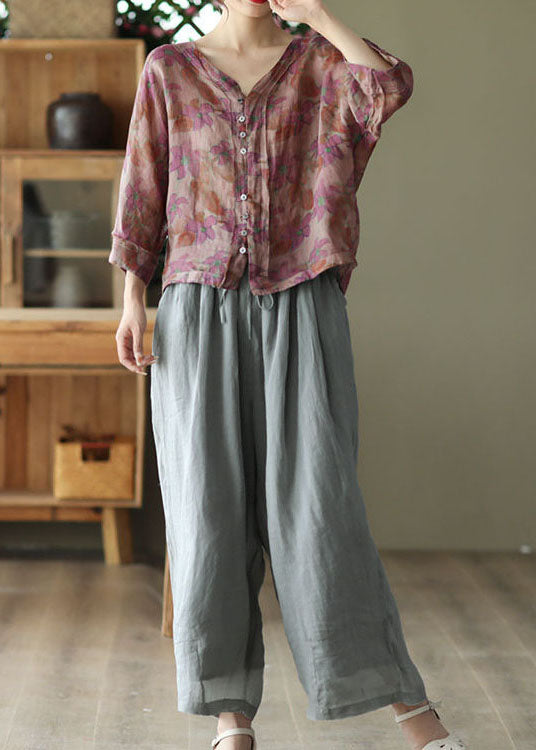 A Vintage Style Shirt with Delicate Timeless Details