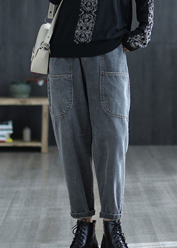 A Vintage Style Pants with Delicate Timeless Details