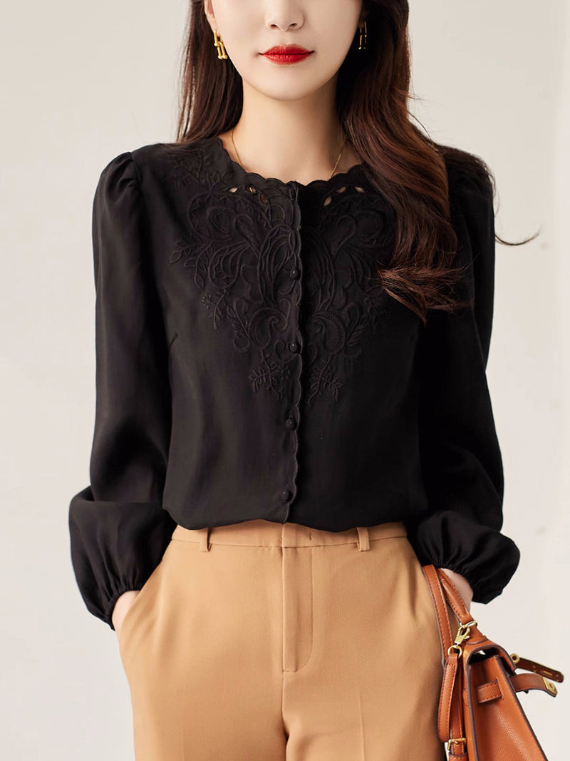 Well Tailored Shirt with a Graceful Silhouette