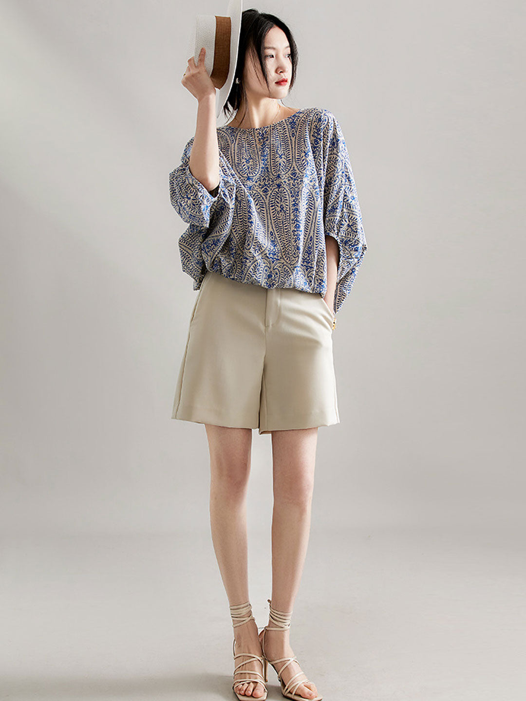 Beautifully Finished Blouse in a Timeless Design