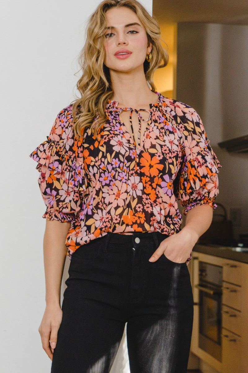 Gracefully Styled Blouse for Any Occasion