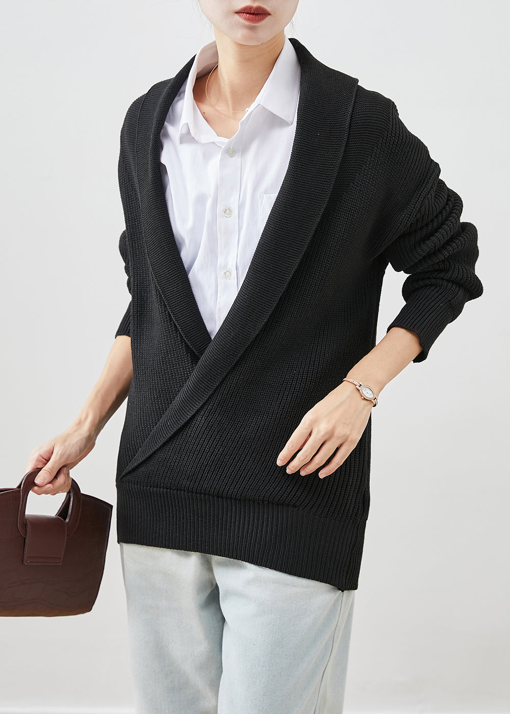 Vintage Inspired Sweater with a Contemporary Edge