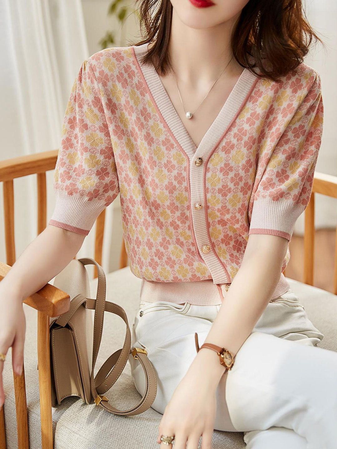 Beautifully Finished Cardigan in a Timeless Design