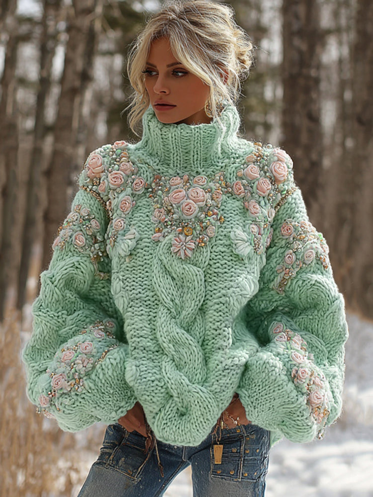 Gracefully Designed Sweater
