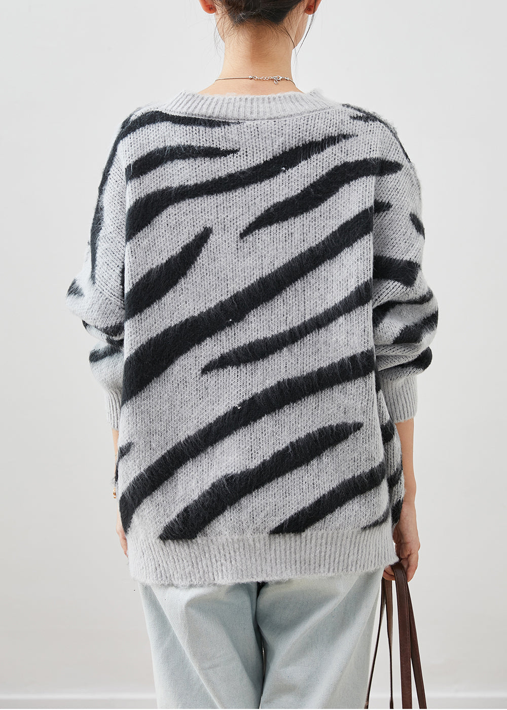 A Vintage Style Sweater with Delicate Timeless Details