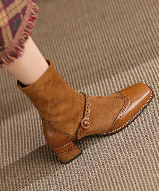 Classic Orthopedic Boots with Timeless Style