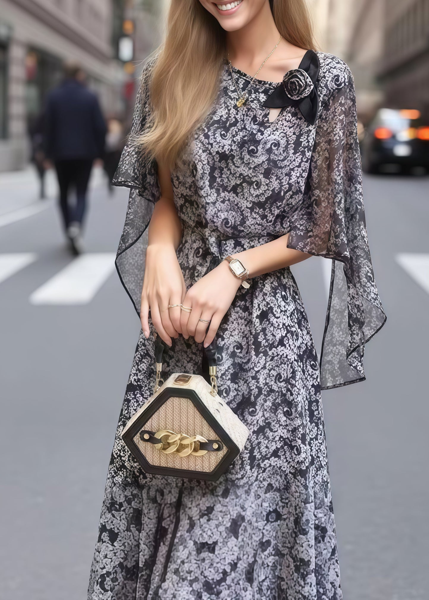 Elegantly Styled Dress for Everyday Wear