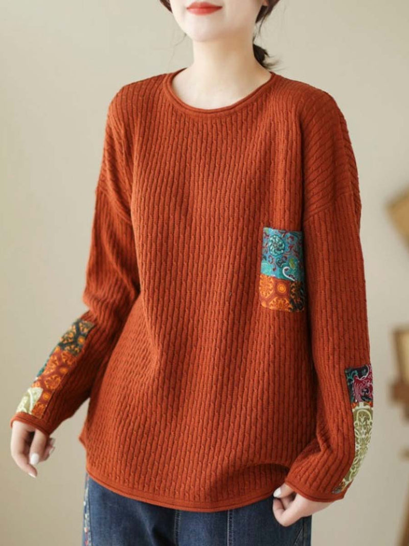 Vintage Inspired Sweater with a Contemporary Edge