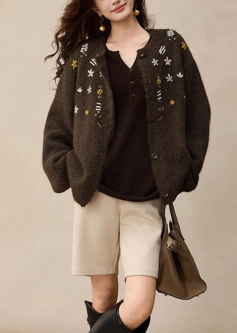 A Vintage Style Cardigan with Delicate Timeless Details
