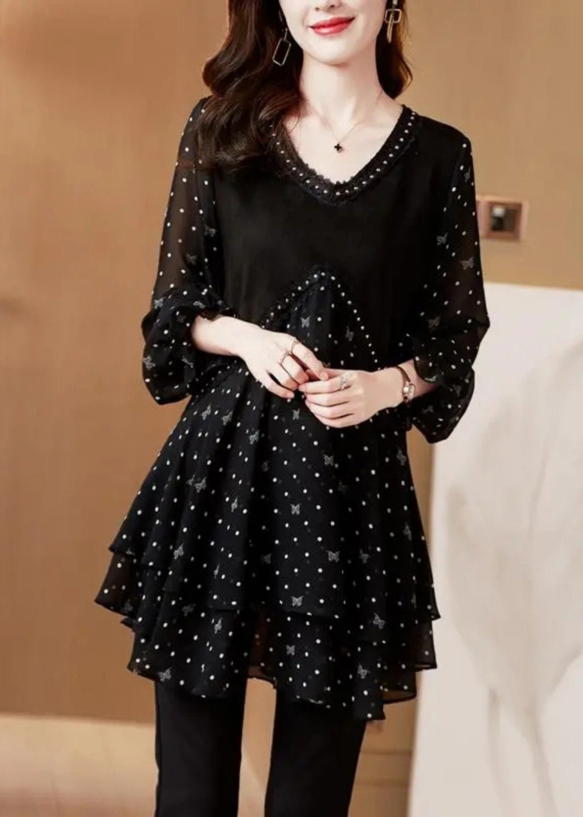 A Vintage Style Shirt with Delicate Timeless Details