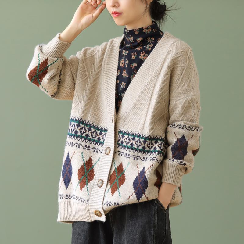 Vintage Inspired Sweater with a Contemporary Edge