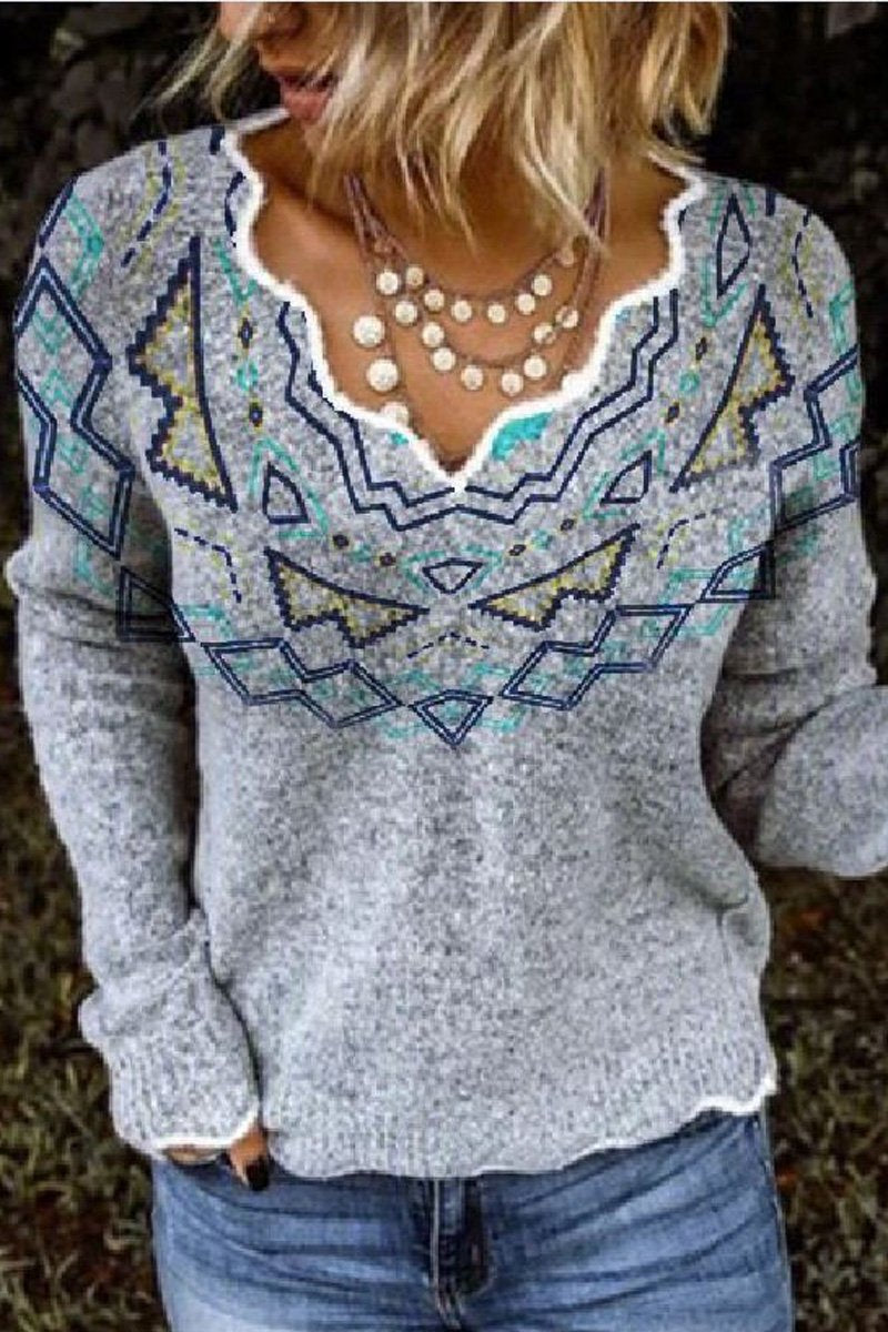 Beautifully Finished Sweater in a Timeless Design