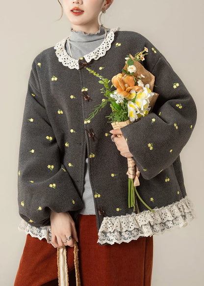 Classic Vintage Coat with a Flattering Fit