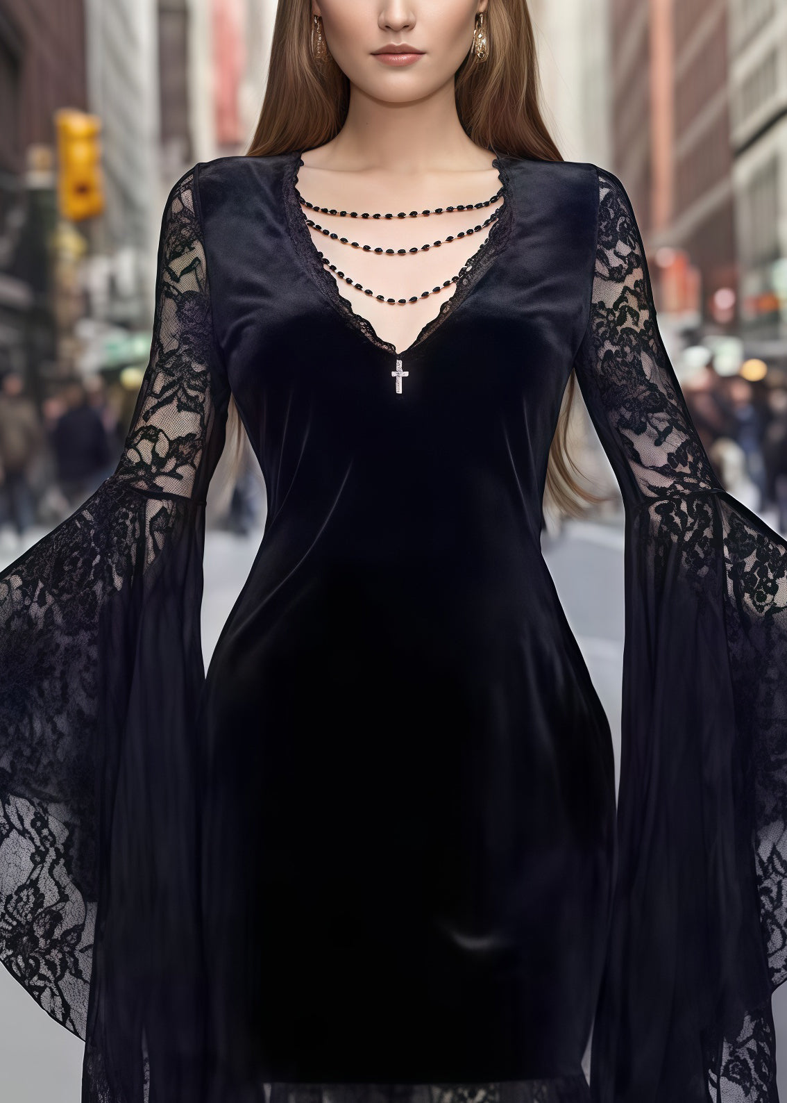 Gracefully Styled Dress for Any Occasion