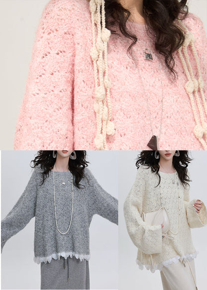 A Vintage Style Sweater with Delicate Timeless Details