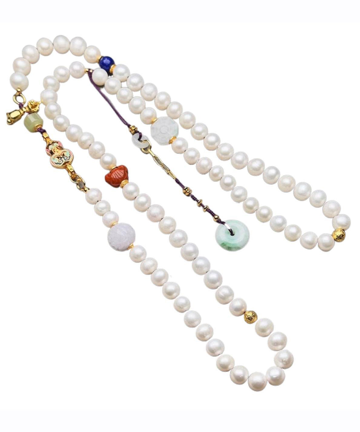 Vintage Handmade Pearl Necklace