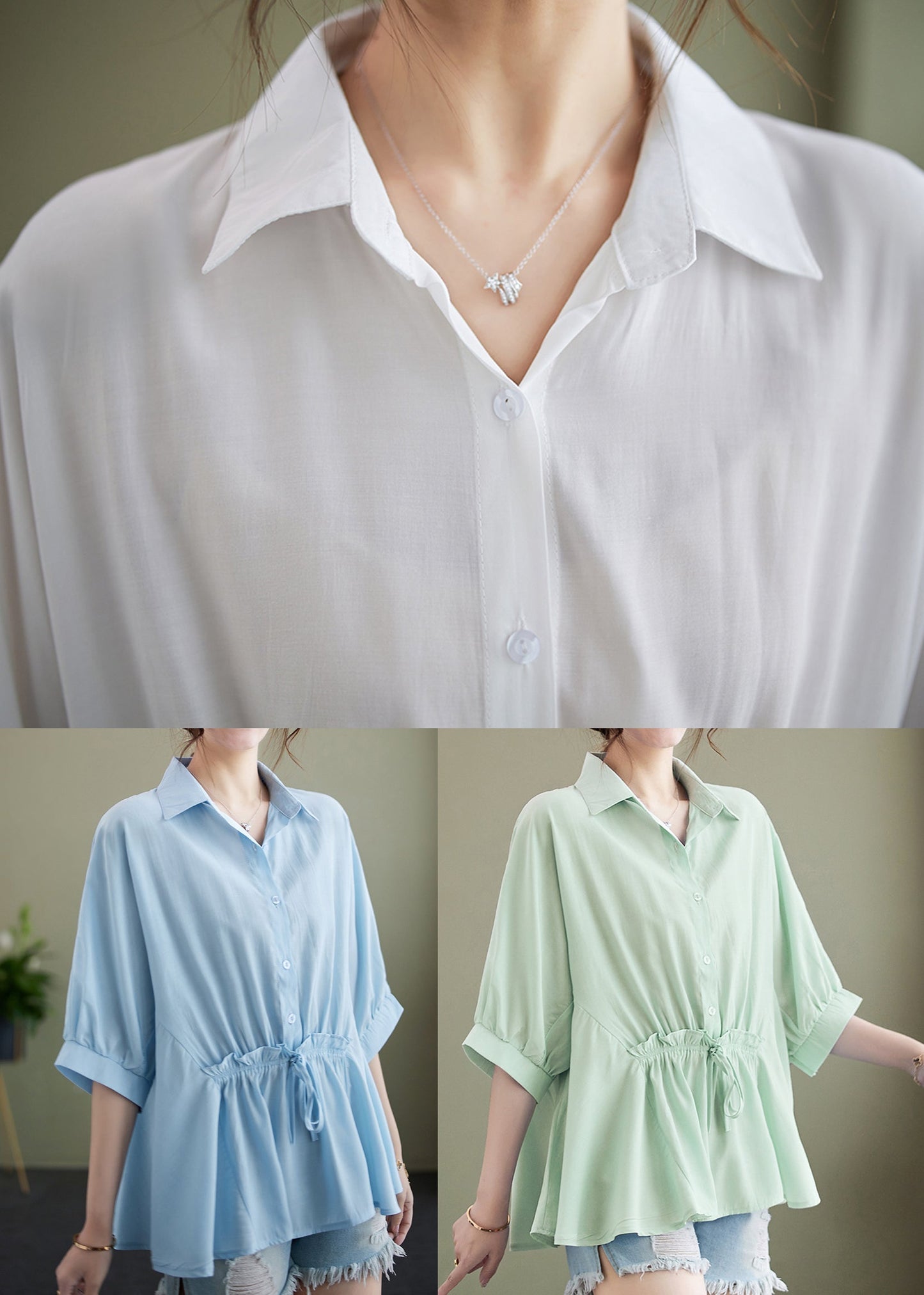 Gracefully Styled Blouse for Any Occasion