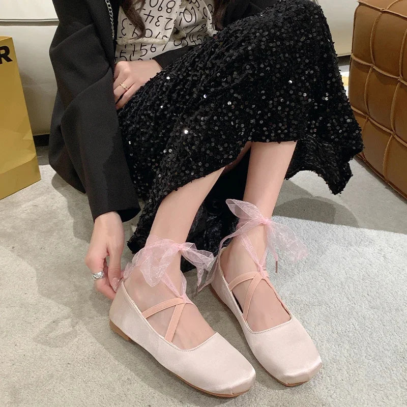 Graceful Orthopedic Flats for Modern Look
