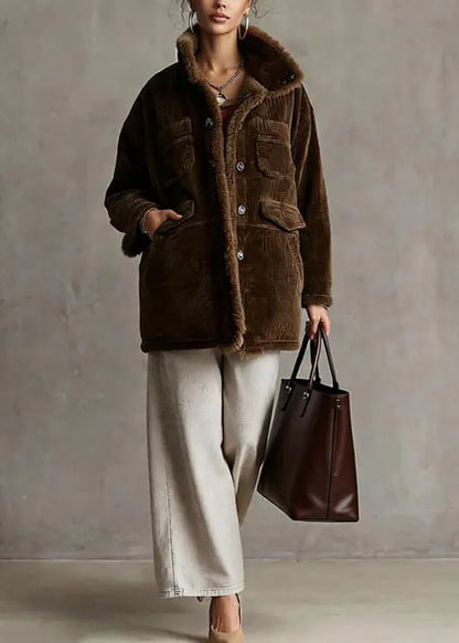 A Vintage Style Coat with Delicate Timeless Details