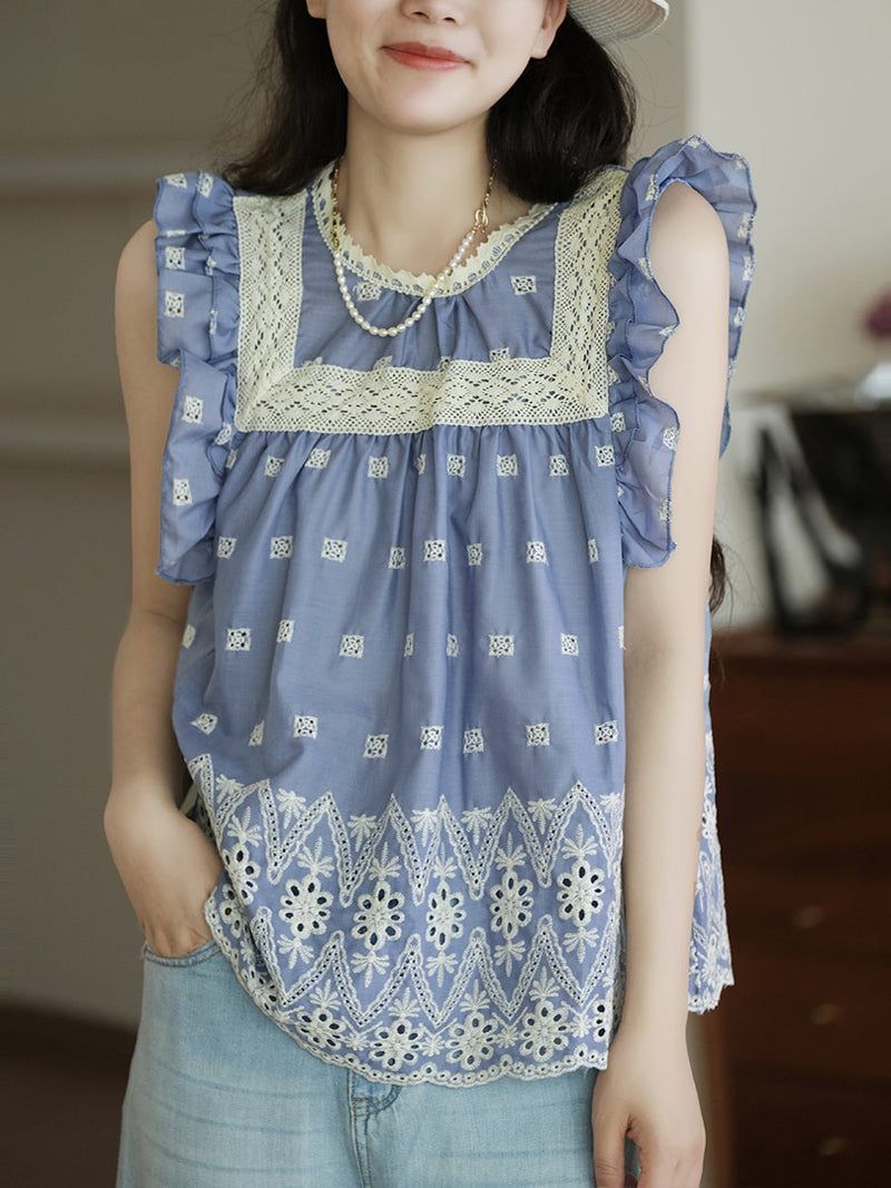 A Vintage Style Shirt with Delicate Timeless Details