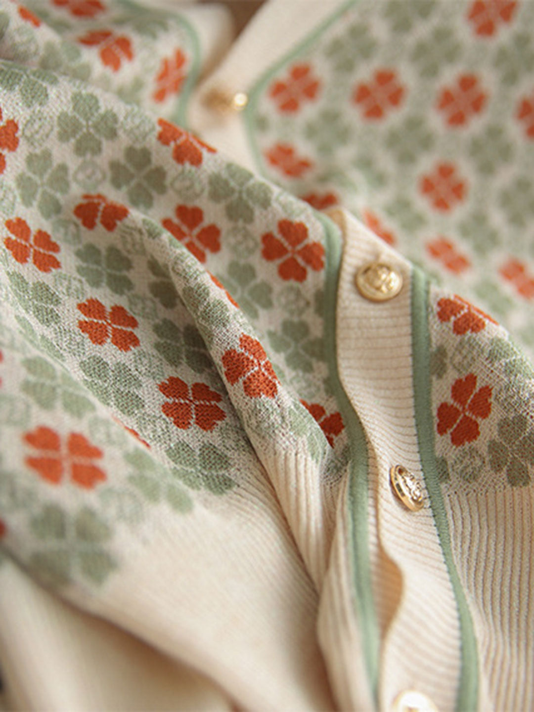 Classic Vintage Cardigan with a Flattering Fit