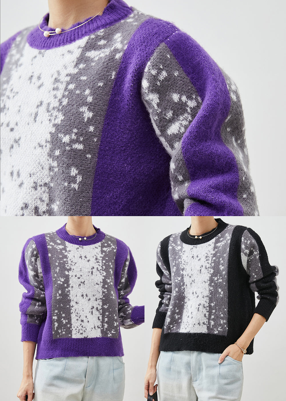 Beautifully Finished Sweater in a Timeless Design