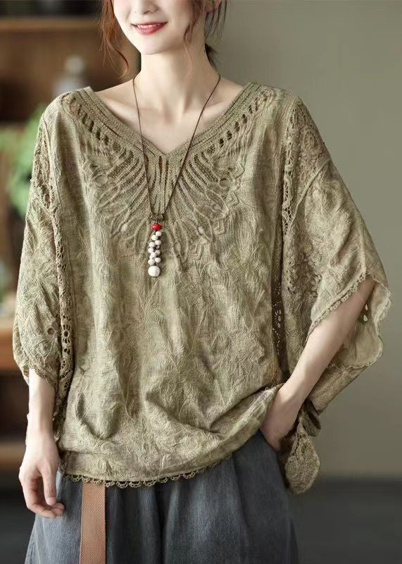 A Vintage Style Shirt with Delicate Timeless Details