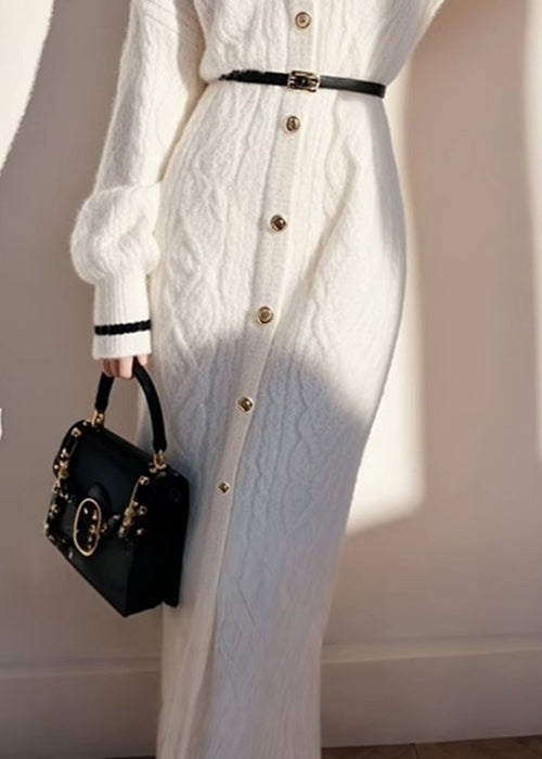 A Vintage Style Sweater with Delicate Timeless Details