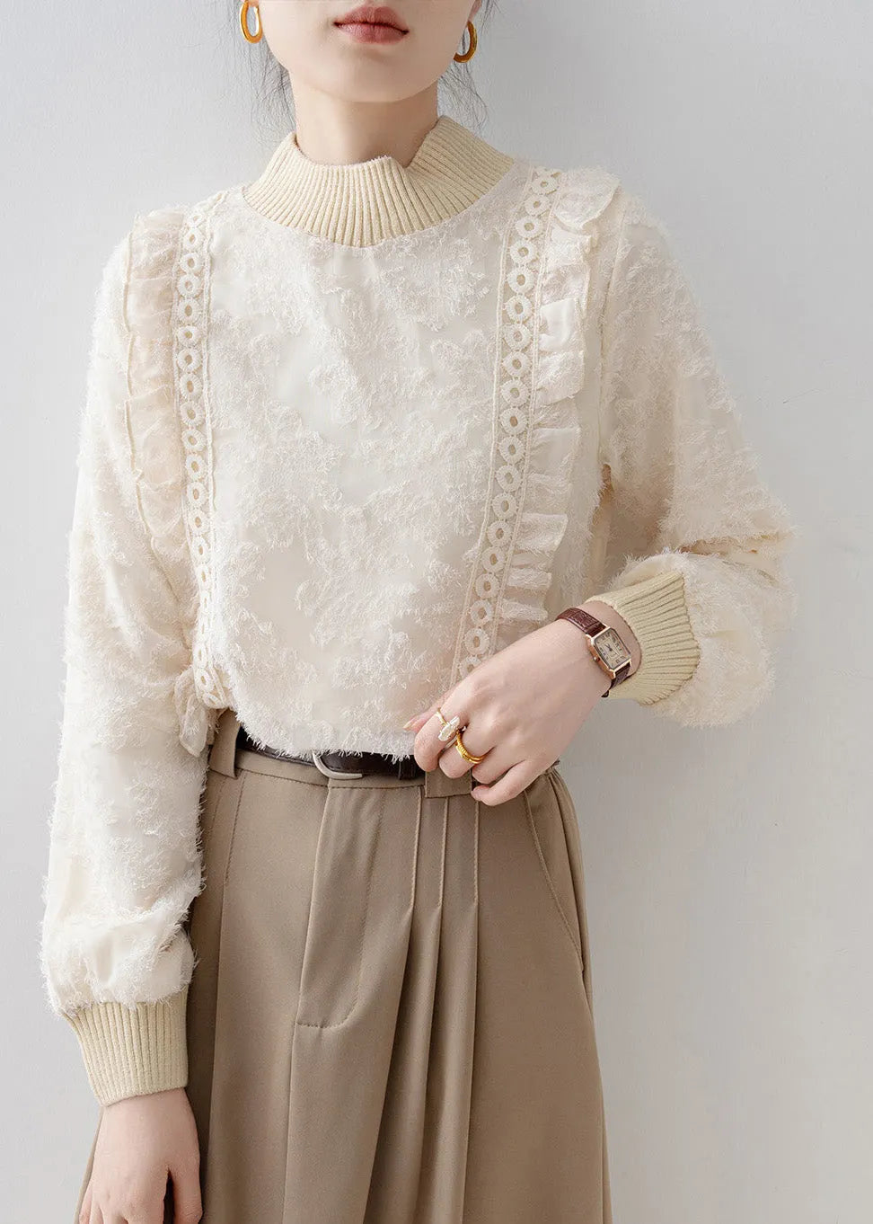 Gracefully Styled Blouse for Any Occasion