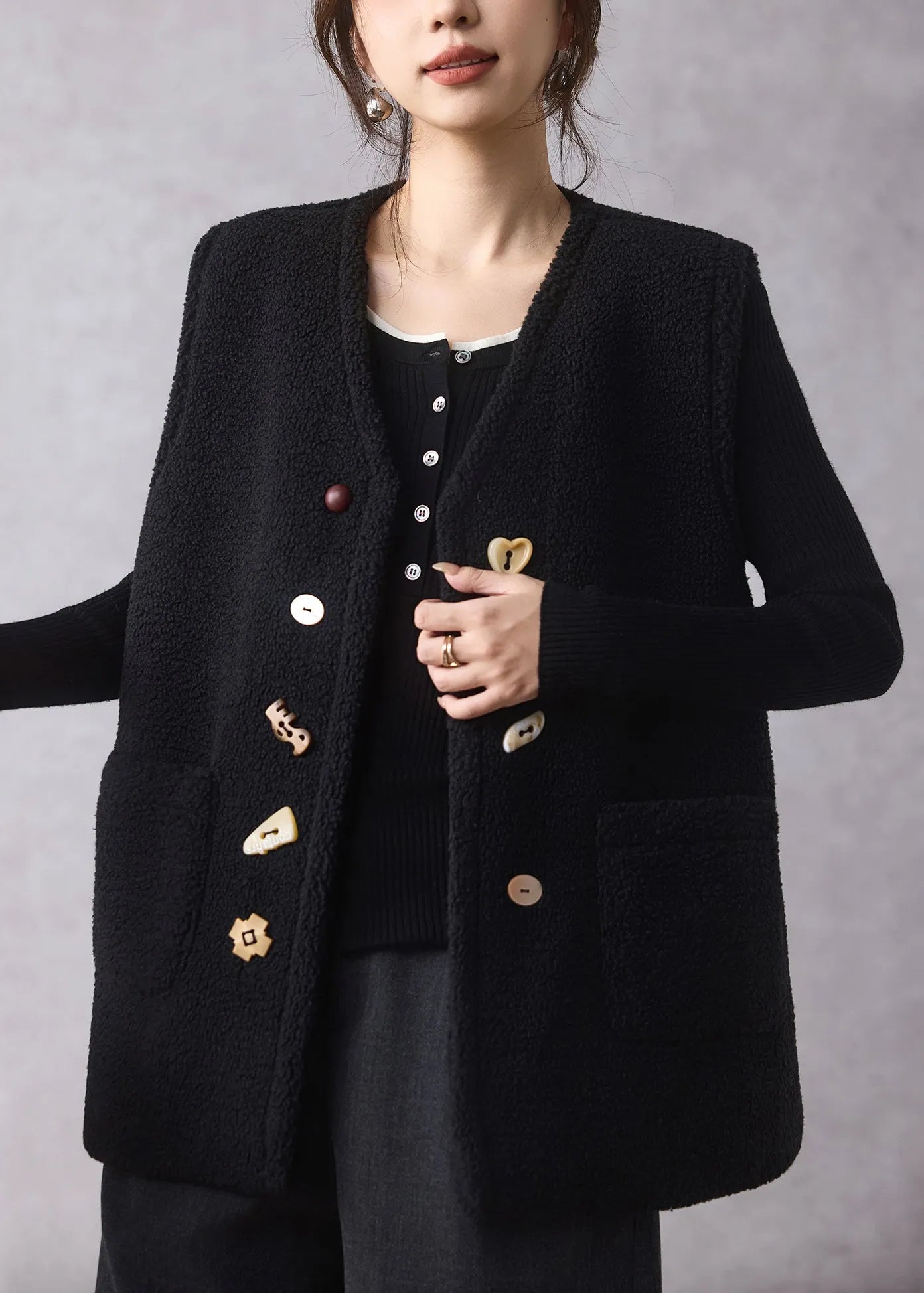 A Vintage Style Coat with Delicate Timeless Details
