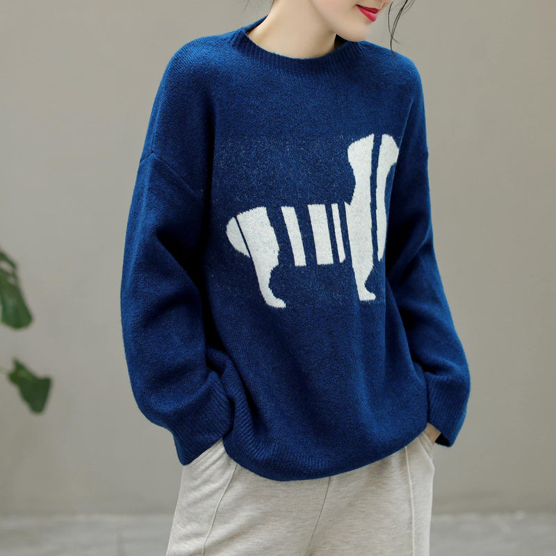 Vintage Inspired Sweater with a Contemporary Edge