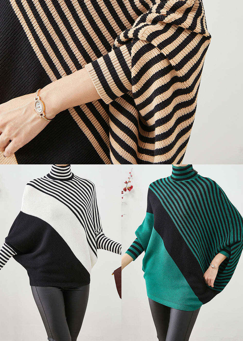 Classic Vintage Sweater with a Flattering Fit