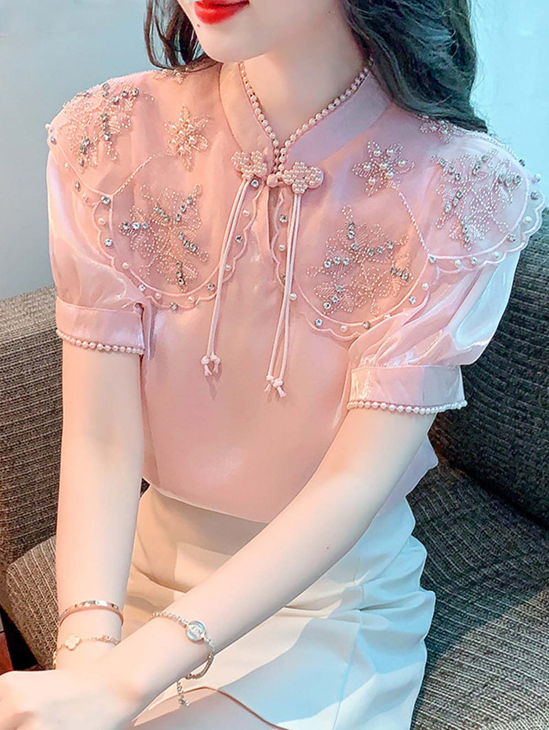 A Vintage Style Shirt with Delicate Timeless Details