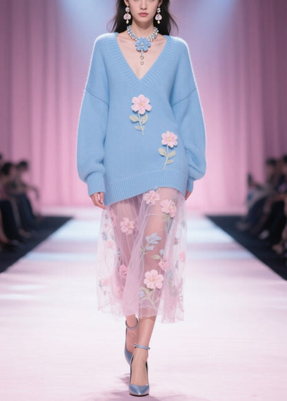 A Vintage Style Sweater with Delicate Timeless Details