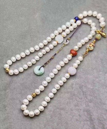 Vintage Handmade Pearl Necklace