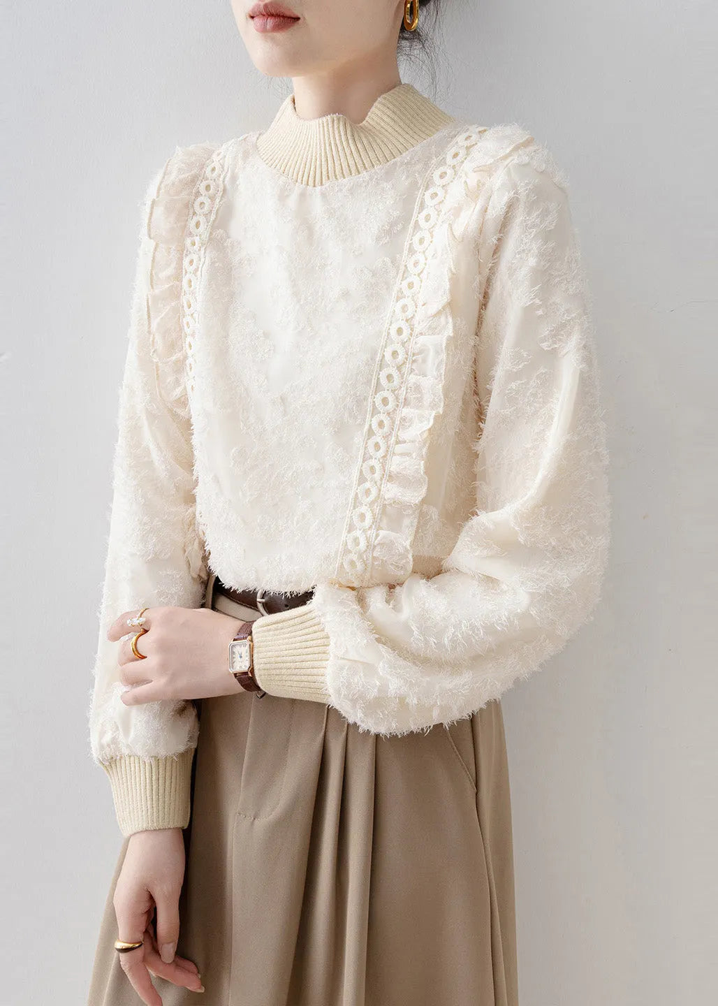 Gracefully Styled Blouse for Any Occasion