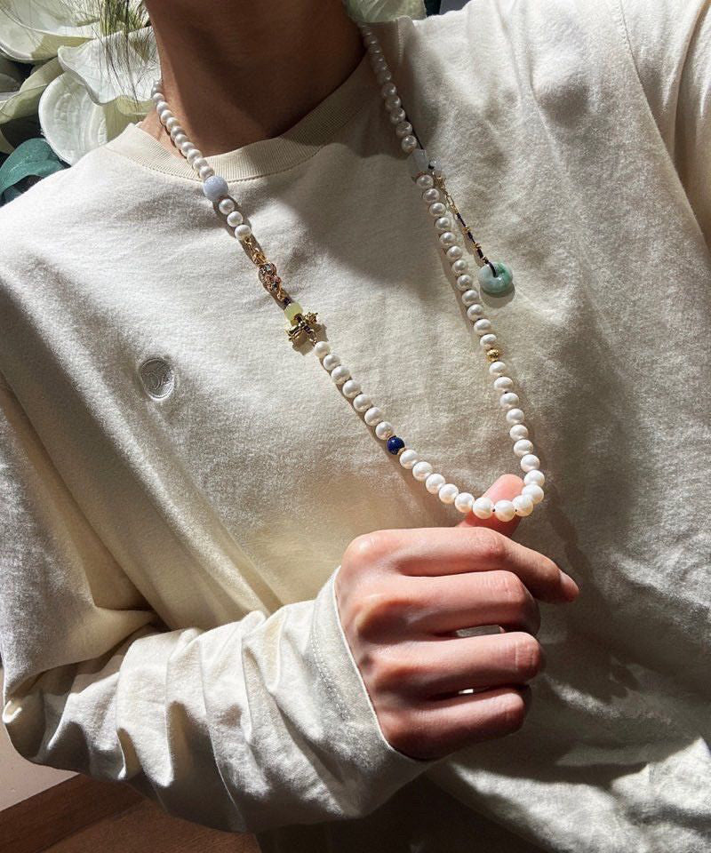Vintage Handmade Pearl Necklace