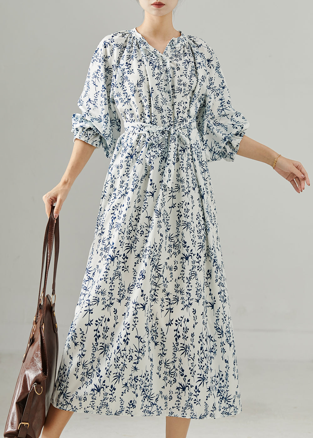 A Vintage Style Dress with Delicate Timeless Details