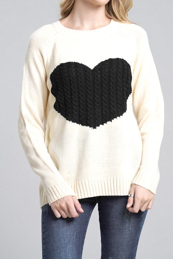 Vintage Inspired Sweater with a Contemporary Edge