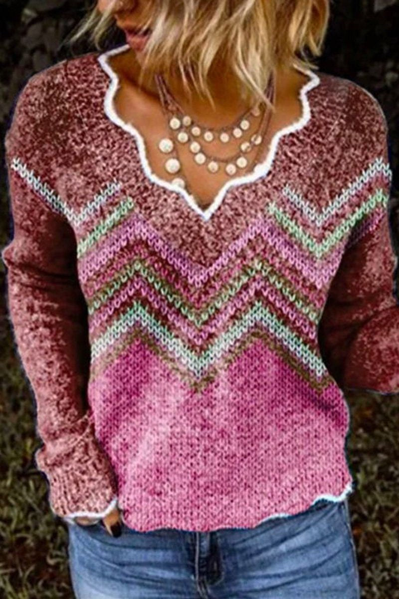 Well Tailored Sweater with a Graceful Silhouette
