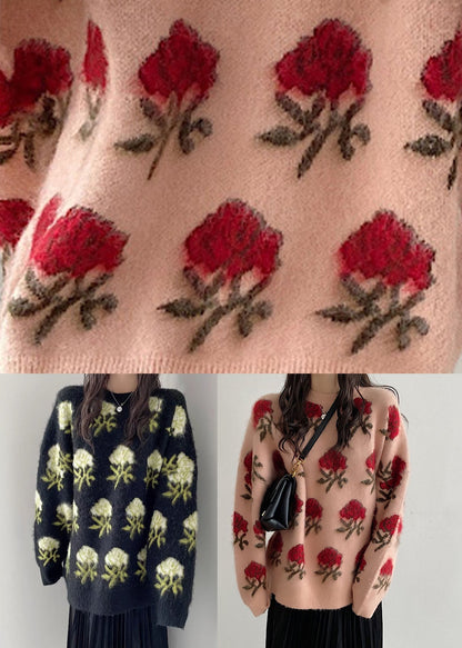 A Vintage Style Sweater with Delicate Timeless Details