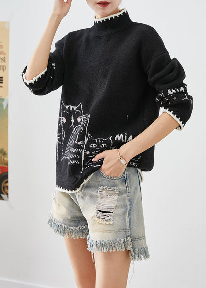 Classic Vintage Sweater with a Flattering Fit