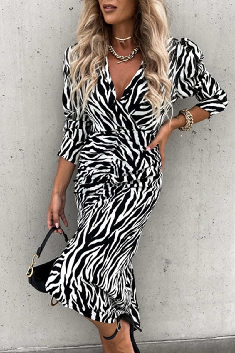 Black White