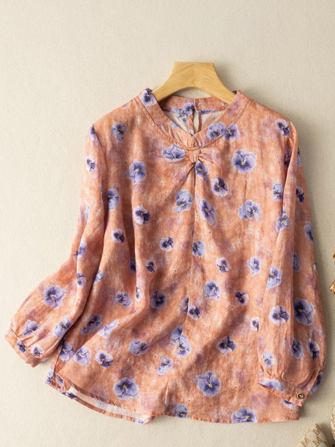 A Vintage Style Shirt with Delicate Timeless Details