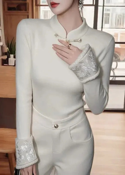 A Vintage Style Blouse with Delicate Timeless Details