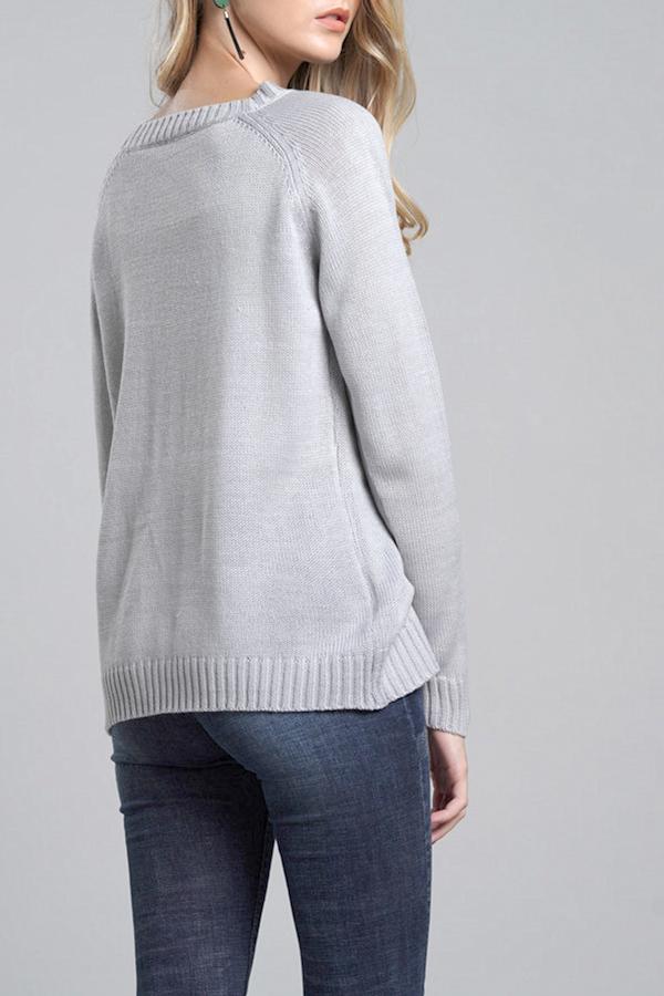 Vintage Inspired Sweater with a Contemporary Edge