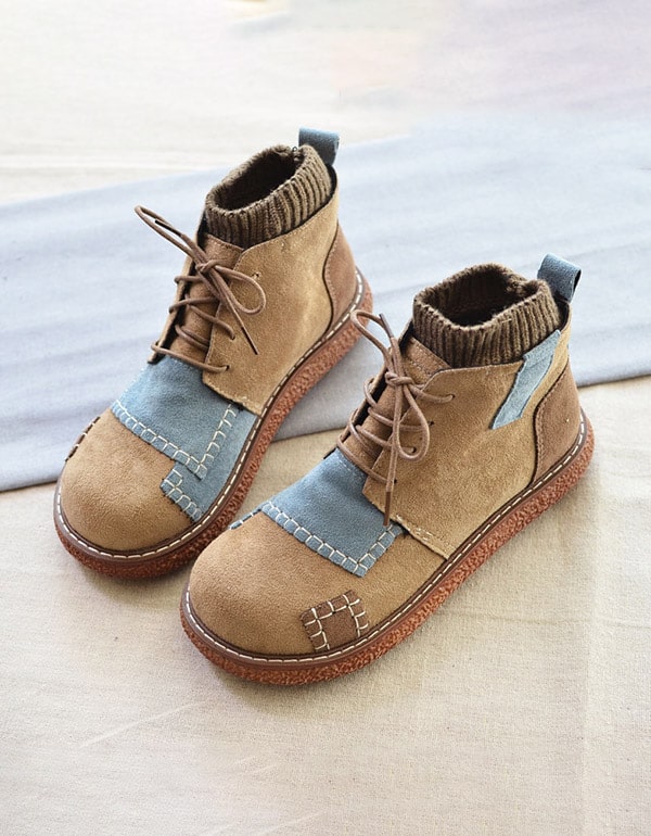 Chic Orthopedic Boots with Unique Design